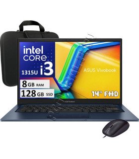 ASUS Vivobook 14 X1404, Core i3-1315U, 8GB, 128GB, 14' FHD