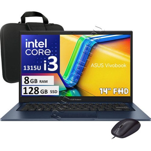 ASUS Vivobook 14 X1404, Core i3-1315U, 8GB, 128GB, 14' FHD