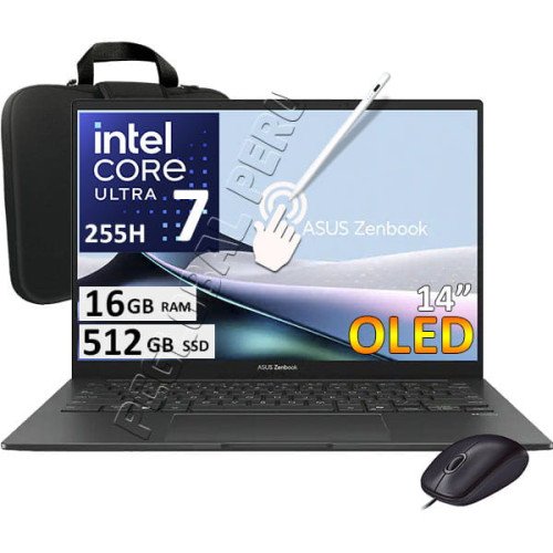 Asus Zenbook 14 UX3405, Ultra 7-255H, 16GB, 512GB, 14' OLED Touch