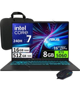 Asus V16 V3607VM, Core 7-240H, 16GB, 512GB, RTX5060, 16' 144Hz