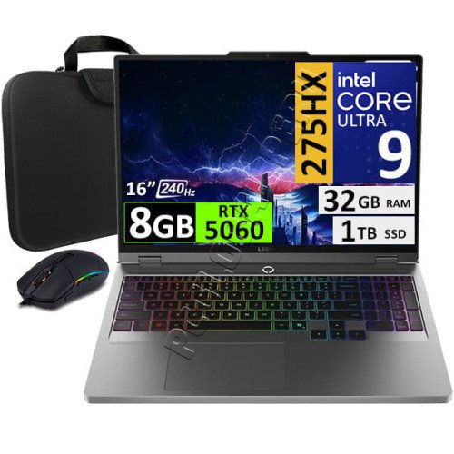 LENOVO LEGION 5 16IAX10, ULTRA 9, 32GB, 1TB, RTX5060 8GB, 240Hz