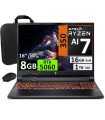 Acer Nitro V 16 ANV16-61, Ryzen AI 7, 16GB, 1TB, RTX5060 8GB