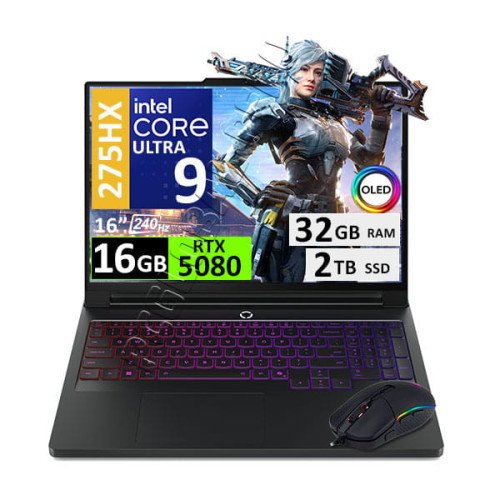 Lenovo Legion Pro 7 16IAX10H, Ultra 9, 32GB, 2TB, RTX5080 16GB