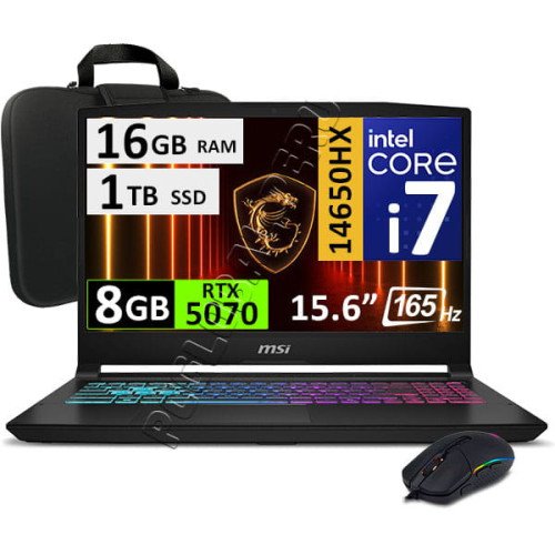 MSI Katana 15 HX B14WGK, Core i7-14650HX, 16GB, 1TB, RTX5070