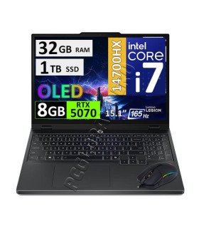 Lenovo Legion 5 15IRX10, Core i7-14700HX, 32GB, 1TB, RTX5070