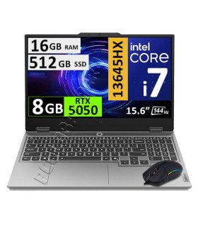 Lenovo LOQ 15IRX10, Core i7-13645HX, 16GB, 512GBM RTX5050 8GB