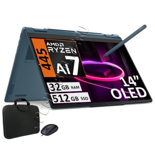 Lenovo Yoga 7 2-en-1 14AGP11, Ryzen AI 7-445, 32GB, 512GB, Esp