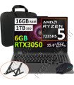 Lenovo LOQ 15ARP9, Ryzen 5-7235HS, 16GB, 1TB, 15.6", RTX3050 6GB