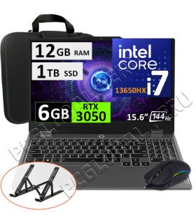 Lenovo LOQ 15IRX9, Core i7-13650HX, 12GB, 1TB, 15.6 , RTX3050 6GB