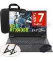 HP VICTUS 15 GAMING, RYZEN 7-7445HS, 16GB, 1TB, RTX4050 6GB, 15.6"