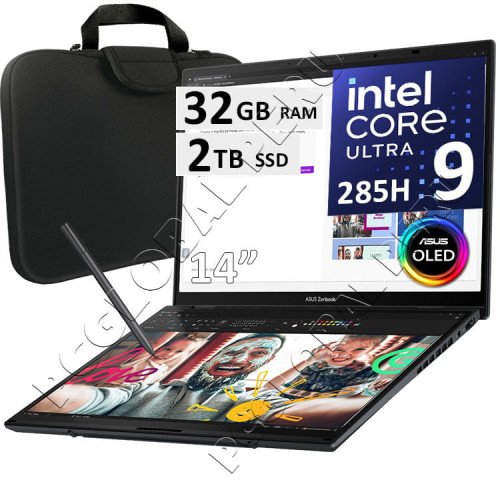 Asus Zenbook Duo 14 UX8406CA, Ultra 9-285H, 32GB, 2TB, 14" Tactil