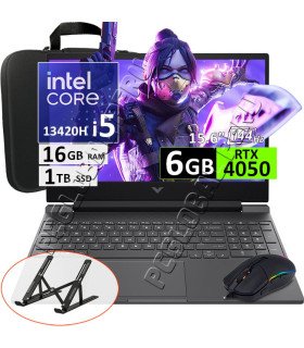 HP Victus 15, Core i5-13420H, 16GB, 1TB, RTX4050 6GB, 15.6" 144Hz