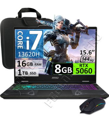 MSI Cyborg 15 B13WFKG, Core i7-13620H, 16GB, 1TB, RTX5060 8GB