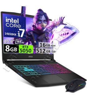 MSI Katana 15 HX B14WEK, Core i7-14650HX, 16GB, 512GB, RTX5050 8GB