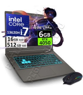 MSI Thin 15 B13VE, Core i7-13620H, 16GB, 512GB, RTX4050 6GB, 15.6"