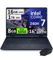 Dell Alienware X16 Aurora, Core 7-240H, 16GB, 1TB, RTX5050 8GB