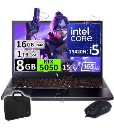 Acer Nitro V 15 ANV15-52, Core I5-13420H, 16GB, 1TB, RTX5050 8GB