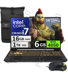 ASUS TUF F16 FX607, Core i7-13620H, 16GB, 1TB, RTX4050 6GB, Esp