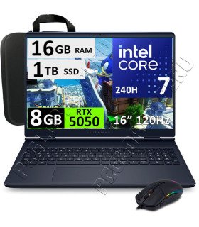 Dell Alienware 16 Aurora, Core 7 240H, 16GB, 1TB, RTX5050 8GB