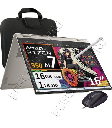 Lenovo Yoga 7 2-in-1 16AKP10, RYZEN AI 7-350, 16GB 1TB, 16" TOUCH
