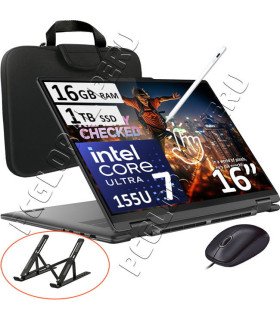 Lenovo Yoga 7 16iml9, Core Ultra 7-155u, 16gb, 1tb, 16" X360