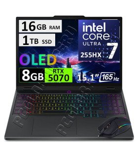 LENOVO LEGION 5 15IAX10, ULTRA 7-255HX, 16GB, 1TB, RTX5070 8GB