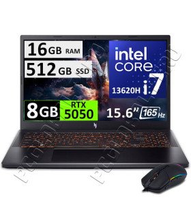 ACER NITRO V 15 ANV15-52, CORE I7-13620H, 16GB, 512GB, RTX5050