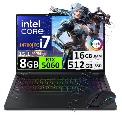Lenovo Legion 5 15IRX10, CORE I7-14700HX, 16GB, 512GB, RTX5060