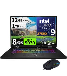 MSI CROSSHAIR 18 HX AI 2XW, ULTRA 9-275HX, 32GB, 1TB, RTX5070