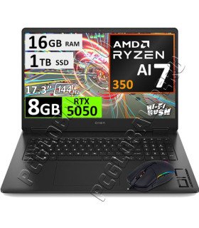 HP Omen 17-DB100, Ryzen Ai 7-350, 16GB, 1TB, RTX5050 8GB, 17.3"