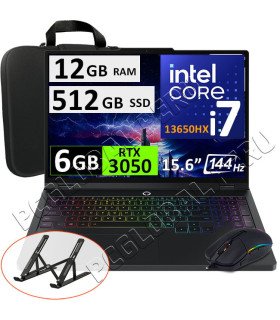 Lenovo LOQ 15IRX9, Core i7-13650HX, 12GB, 512GB, 15.6 , RTX3050 6GB