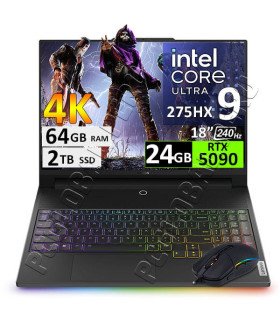 LENOVO LEGION 9 18IAX10, ULTRA 9-275HX, 64GB, 2TB, RTX5090, 18"
