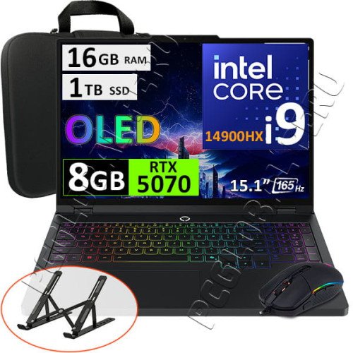 Lenovo Legion 5 15IRX10, Core i9, 16GB, 1TB, RTX5070, 15.1" OLED