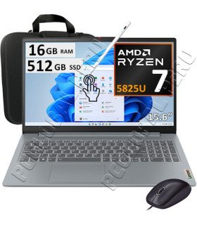 LENOVO IDEAPAD SLIM 3 15ABR8, RYZEN 7-5825U, 16GB, 512GB, 15.6"