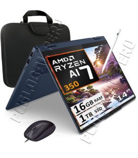 LENOVO IDEAPAD 5 2-EN-1 14AKP10, RYZEN AI7, 16GB, 1TB, 14" WUXGA