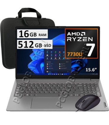 Lenovo V15 G4 ABP, RYZEN 7-7730U, 16GB, 512GB, 15.6" FHD, ESP