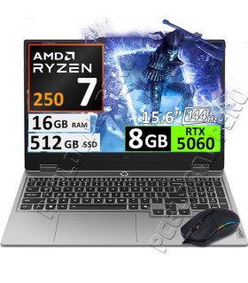 LENOVO LOQ 15AHP10, RYZEN AI 7, 16GB, 512GB, RTX5060, 15.6" 144HZ