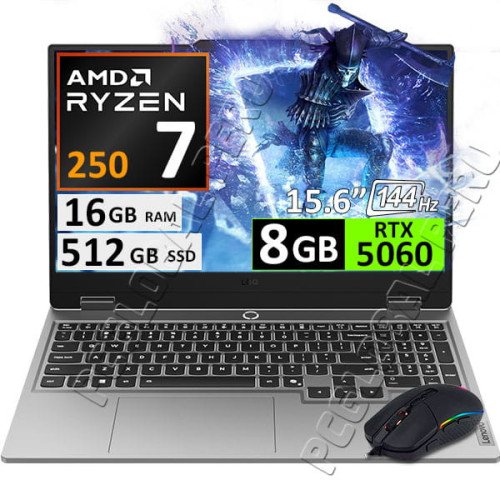 LENOVO LOQ 15AHP10, RYZEN AI 7, 16GB, 512GB, RTX5060, 15.6" 144HZ