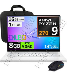 Asus Rog Zephyrus G14 GA403, RYZEN 9, 16GB, 1TB, RTX5060, OLED