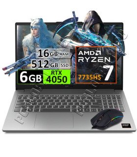 LENOVO LOQ 15ARP10E, RYZEN 7-7735HS, 16GB, 512GB, RTX4050 6GB