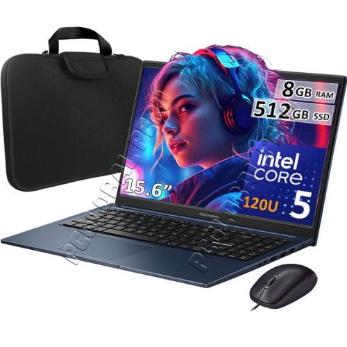 Asus Vivobook 15 X1504, CORE 5-120U, 8GB, 512GB, 15.6", Esp