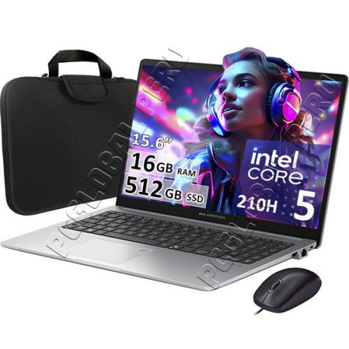 ASUS EXPERTBOOK P1 P1503, CORE 5-210H, 16GB, 512GB, 15.6", ESP