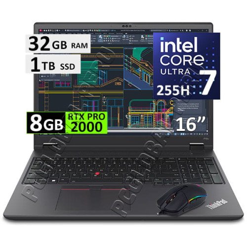 LENOVO THINKPAD P16V G3, ULTRA 7-255H, 32GB, 1TB, RTX PRO 2000