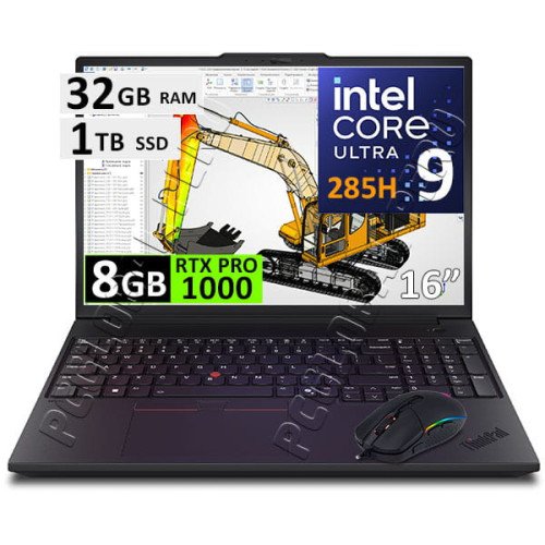 LENOVO THINKPAD P16V G3, ULTRA 9, 32GB, 1TB, RTX PRO 1000 8GB