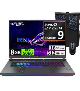 Asus ROG Strix G16 G614PM, Ryzen 9-8940HX, 16GB, 512GB, RTX5060