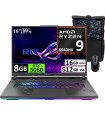 Asus ROG Strix G16 G614PM, Ryzen 9-8940HX, 16GB, 512GB, RTX5060