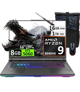 Asus ROG Strix G16 G614PM, Ryzen 9-8940HX, 16GB, 1TB, RTX5060