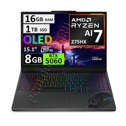 Lenovo Legion 5 15AKP10, Ryzen AI 7-350, 16GB, 1TB, RTX5060, Oled