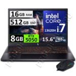 ACER NITRO V 15 ANV15-52, CORE I7-13620H, 16GB, 512GB, RTX5050