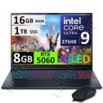 ACER PREDATOR HELIOS NEO 16S AI, ULTRA 9, 16GB 1TB, RTX5060, OLED